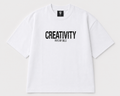 Creativity Pays My Bills white tee — front